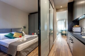 Appartement | 2 chambres, espace de travail pour ordinateur portable