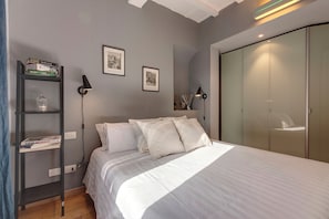 Apartment | 2 Schlafzimmer, laptopgeeigneter Arbeitsplatz, Bügeleisen/Bügelbrett