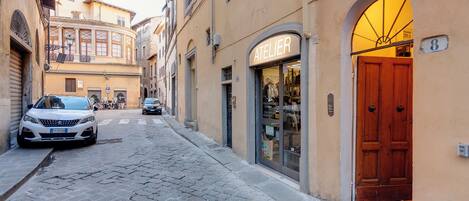 Fassade der Unterkunft