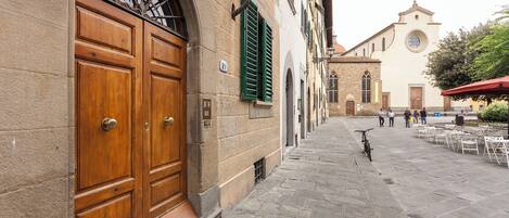 Voorkant van accommodatie