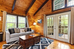 TV connectée, cheminée