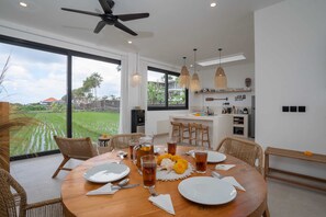 Dining - Villa Sawahku (Canggu)