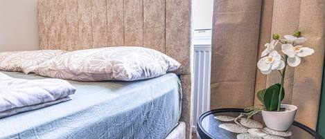 1 Schlafzimmer, Bügeleisen/Bügelbrett, Bettwäsche