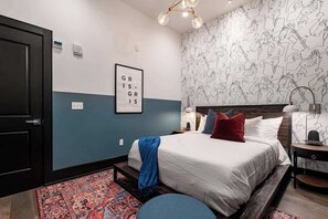 2 slaapkamers, een strijkplank/strijkijzer, gratis wifi, beddengoed