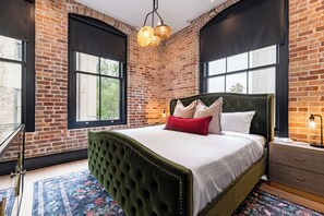 2 makuuhuonetta, silitysrauta/-lauta, vauvan matkasänky, ilmainen Wi-Fi