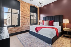 2 makuuhuonetta, silitysrauta/-lauta, vauvan matkasänky, ilmainen Wi-Fi