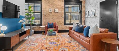 Smart TV, table football, ping pong