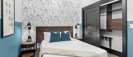 4 habitaciones, tabla de planchar con plancha y wifi gratis