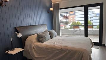 1 habitación y ropa de cama