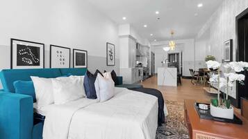 3 habitaciones, tabla de planchar con plancha y wifi gratis