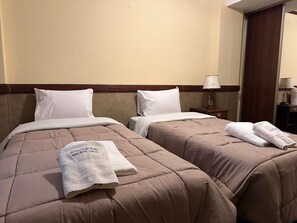 2 chambres, draps fournis