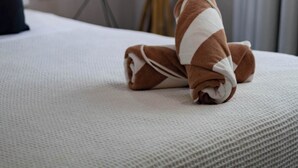 1 غرفة نوم ومكتب ومكواة/لوح كي وواي فاي