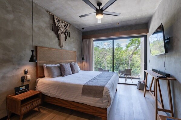 1 bedroom, iron/ironing board, WiFi, bed sheets - Luxury Studio w/ Rooftop Pool, Padel Court & Gym (Tulum)