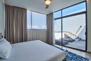 2 bedrooms, iron/ironing board, WiFi, bed sheets - Luxury Tulum Penthouse w/ Private Pool & Terrace (Tulum)
