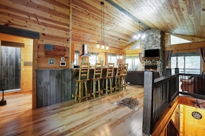 Interior - Freedom Ridge Cabin | Hocking Hills, Hot Tub (Logan)