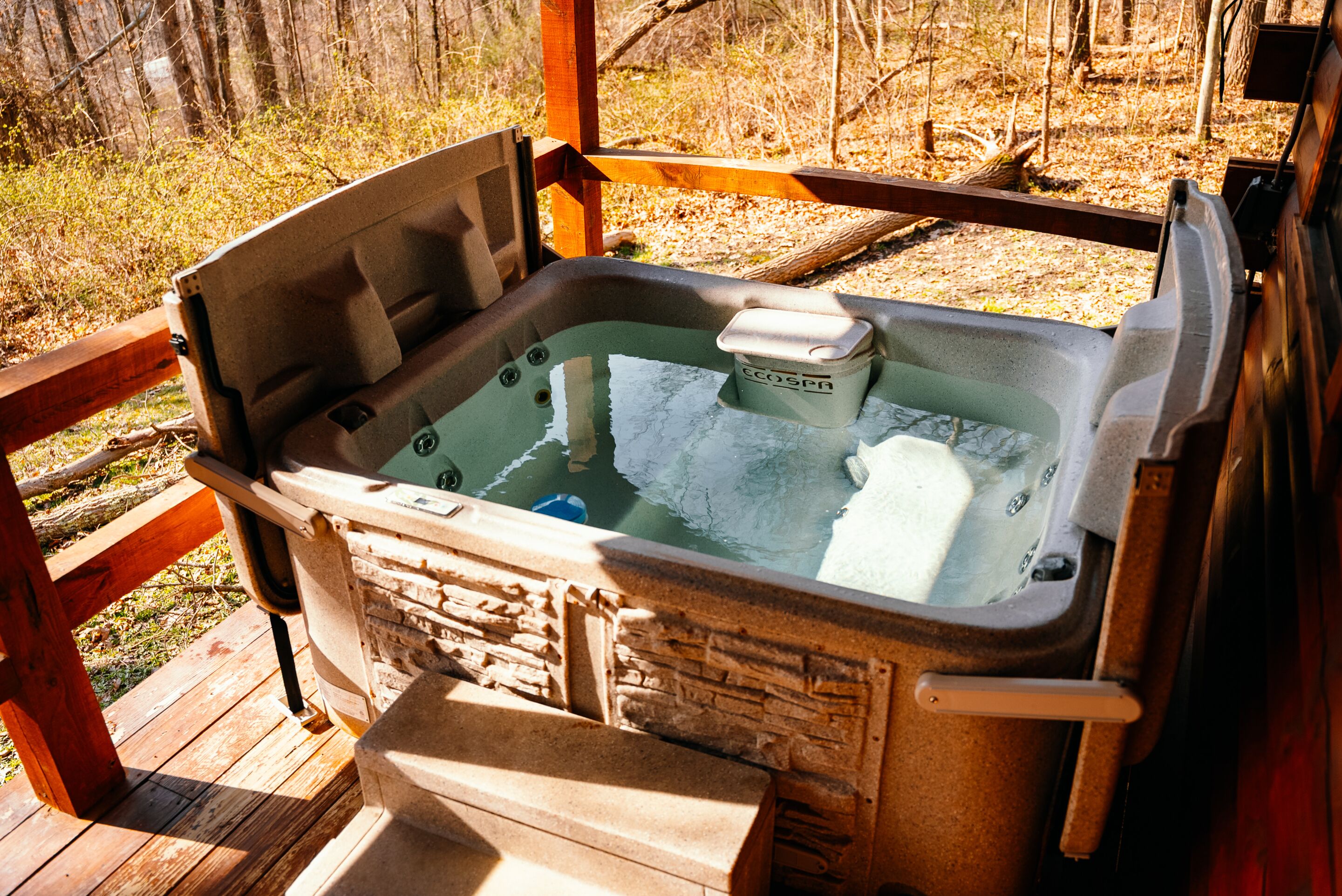 Bain à remous extérieur