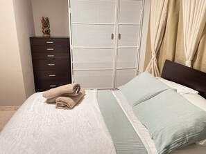 Studio Comfort, 1 kamar tidur | Selimut bulu angsa dan setrika/meja setrika