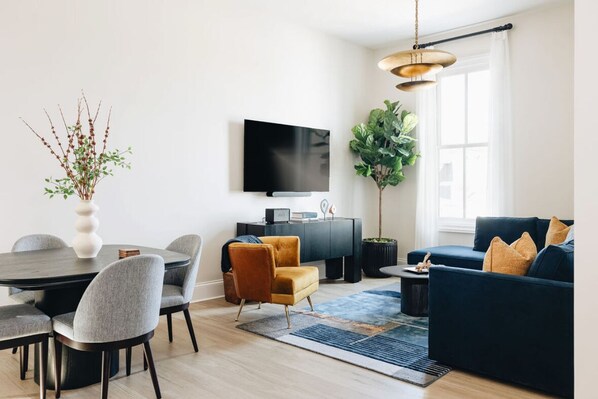 Smart-tv och böcker