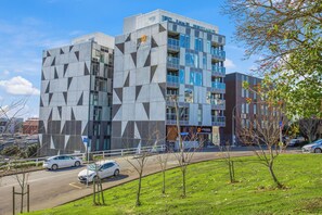 Front of property - Augustus Harmony Apartment with Parking (Auckland)