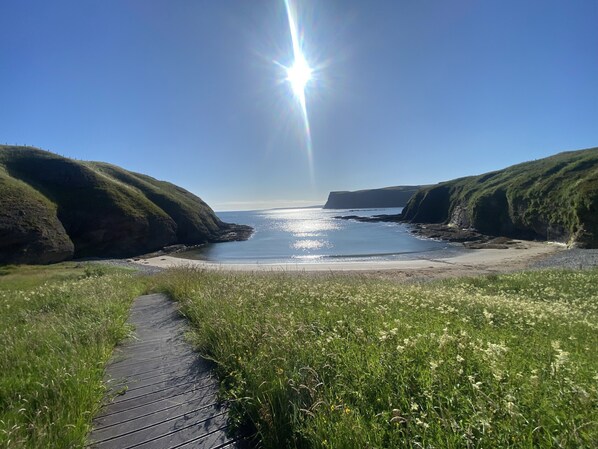 Beach - Secluded Cabin on the Banffshire Coast (Crovie)
