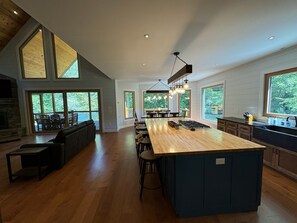 Interior - New Riverfront Retreat – Ultimate Privacy, Stunning Views, & Dog-friendly! (Bryson City)