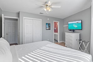 2 habitaciones, tabla de planchar con plancha y wifi gratis
