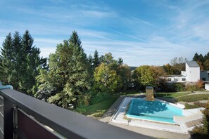 Indoor pool, a heated pool