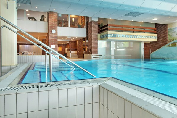 Indoor pool, a heated pool