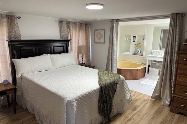 2 chambres, fer et planche Ă repasser, Wi-Fi, draps fournis