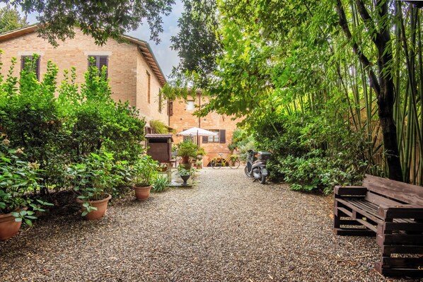 Overnattingsstedets uteområder