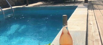 Holiday Home 'Villa De Charme T3 Saint Florent' with Mountain View, Wi-Fi and Air Conditioning