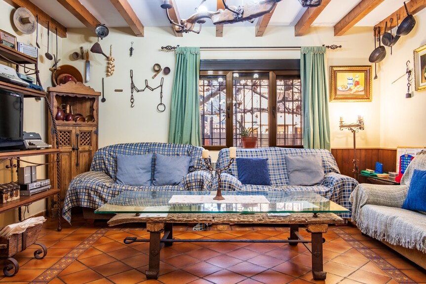 Casa Rurale « Casa Rural El Barranco » : Vue Montagne, Piscine Et Terrasse Privées - Arenas de San Pedro