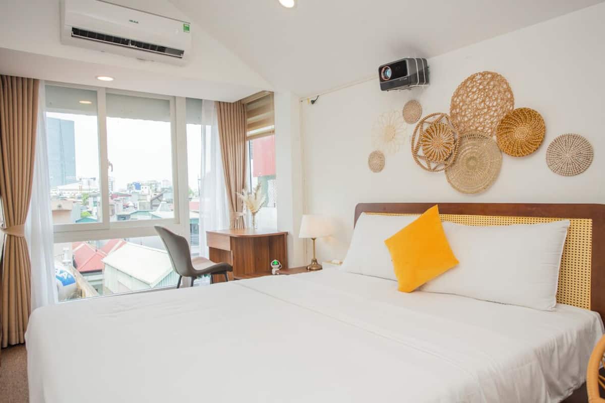 Departamento Deluxe, vista a la ciudad | 1 habitación, minibar, espacio para trabajar con laptop y wifi gratis