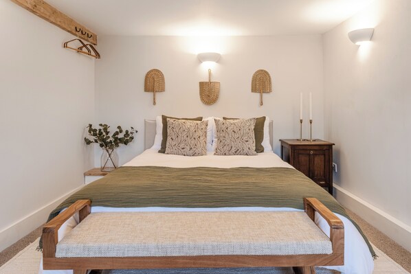 Ferienhaus, Terrasse, Gartenblick