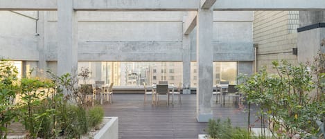 Rooftop terrace