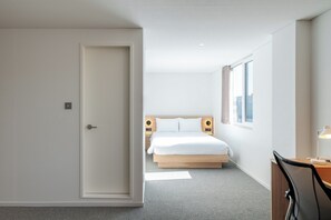 Deluxe Double Room | Free WiFi, bed sheets - Mangrove Jeju City (Jeju City)