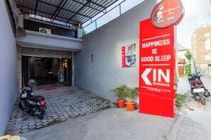 Façade de l’hébergement