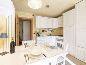 Microwave, oven, dishwasher, toaster