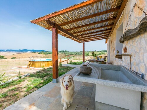 Wonderful private villa with A/C, private pool, WIFI, TV, terrace, pets allowed and panoramic view