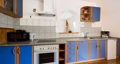 Estupenda casa de vacaciones para 4 personas con piscina, WIFI y TV