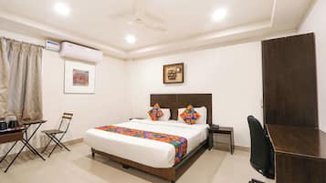 Memory-foam beds, soundproofing, iron/ironing board (on request)