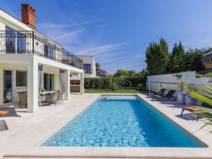 Pool - Beautiful private villa for 7 people with private pool, A/C, WIFI, TV and terrace (Pula)