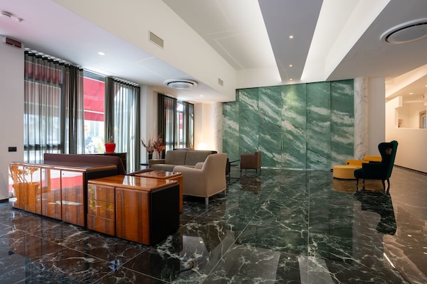 Sala de estar en el lobby