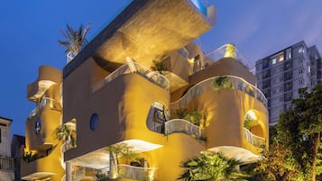 Fachada de la propiedad