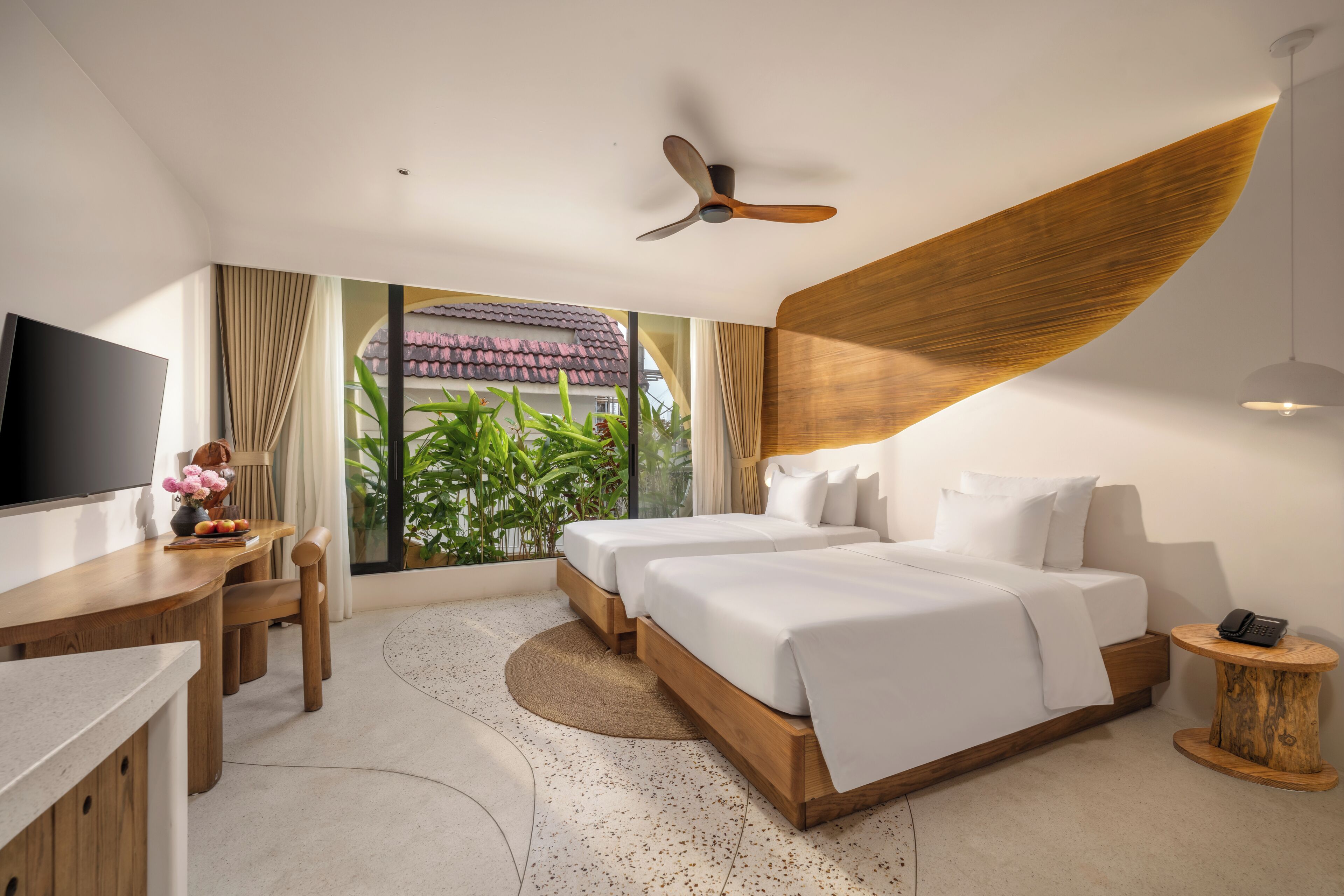 Deluxe Double/Twin Sand Beach - Vip Offer 30 min Herbal Foot Bath | Hochwertige Bettwaren, Minibar, individuell dekoriert