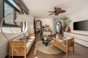 Family Room, 2 Bedrooms, Garden View | Living area - Saha Casa Boutique Hotel Da Nang (Da Nang)