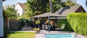 Stunning private villa for 8 guests with WIFI, private pool, TV and patio