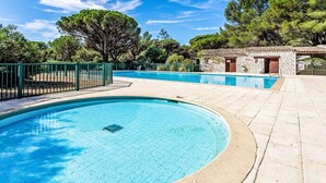 Pool - Cosy apartment for 4 people with WIFI, pool, A/C, TV, balcony and pets allowed (Sainte-maxime)