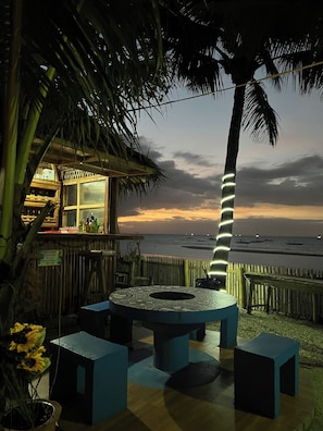 Front of property - evening/night - Treasure Beach Co.  (Carles)