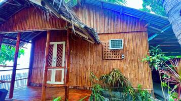 Overnatningsstedets facade